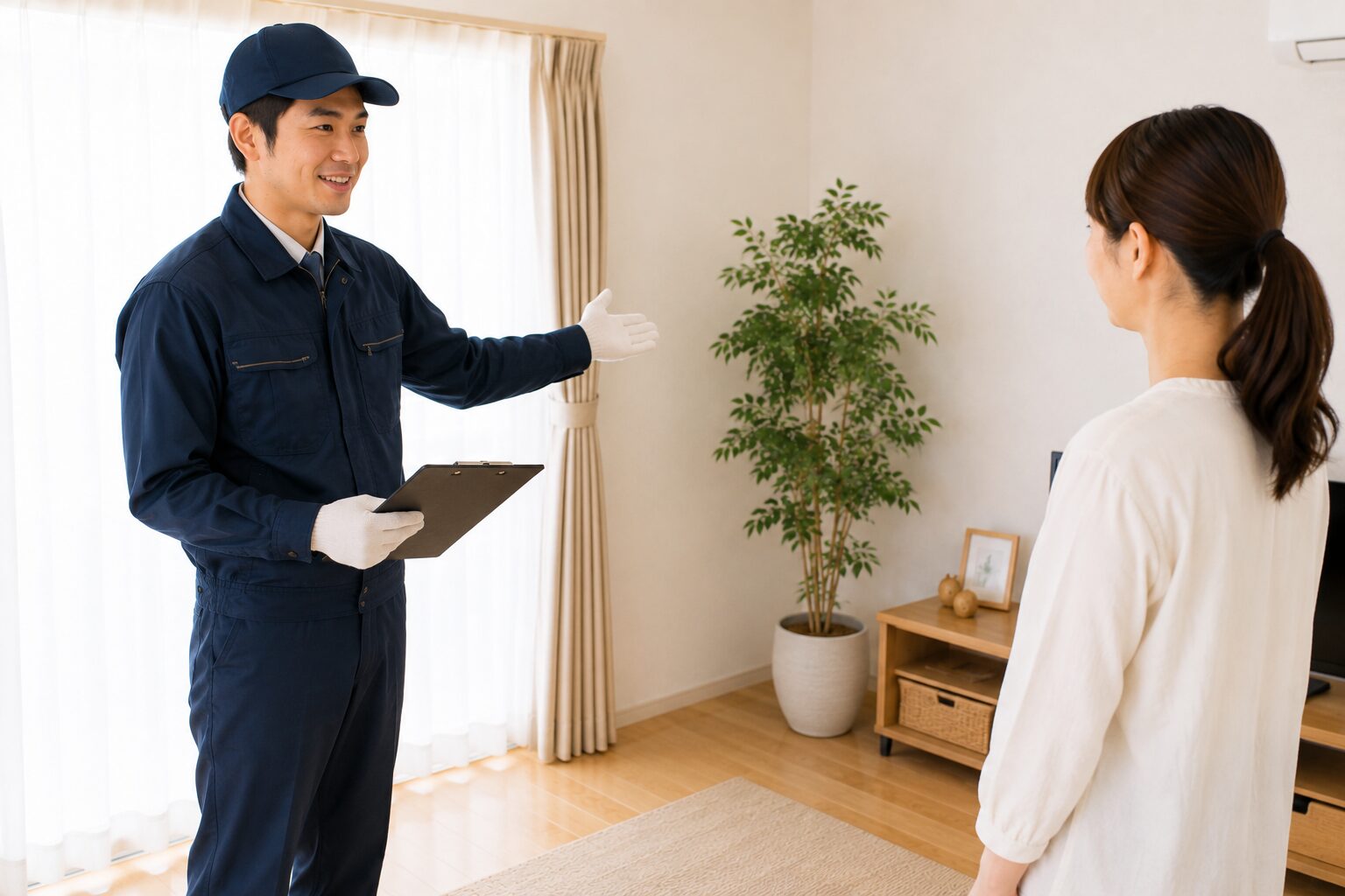 作業完了・お引渡し